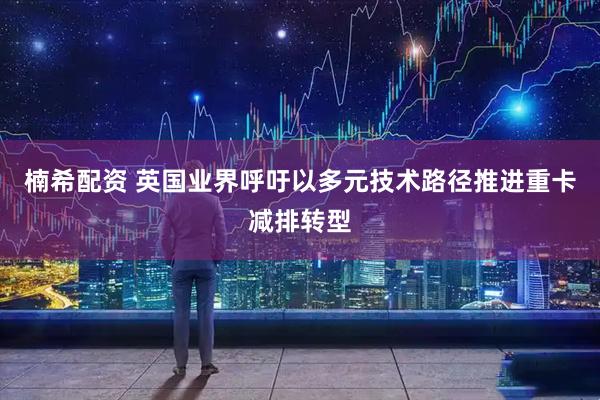楠希配资 英国业界呼吁以多元技术路径推进重卡减排转型