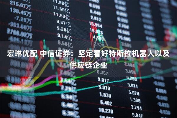 宏琳优配 中信证券：坚定看好特斯拉机器人以及供应链企业