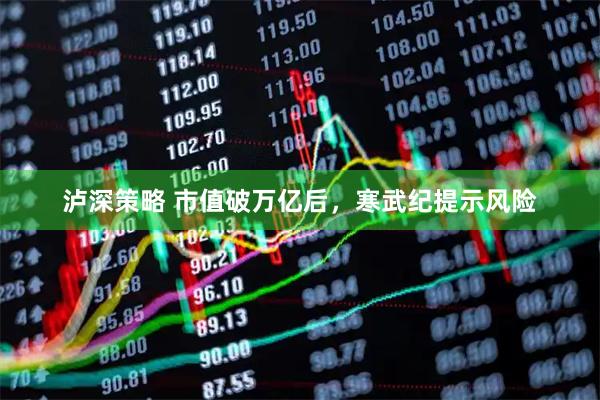 泸深策略 市值破万亿后,寒武纪提示风险