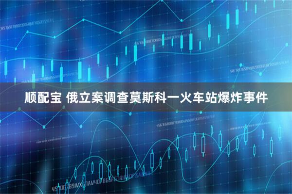 顺配宝 俄立案调查莫斯科一火车站爆炸事件