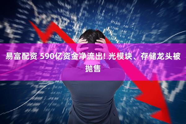 易富配资 590亿资金净流出! 光模块、存储龙头被抛售
